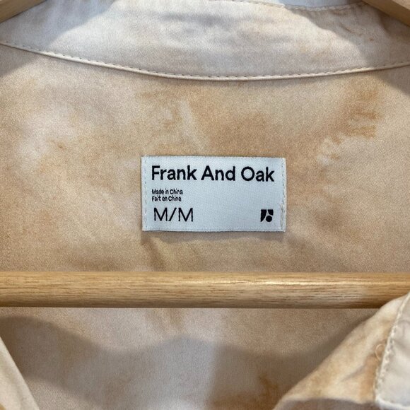 Frank & Oak tie-dye button down crop-top - Picture 2 of 4